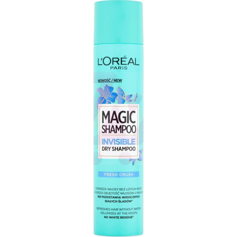 Magic Shampoo Invisible suchy szampon do włosów w sprayu Fresh Crush 200ml
