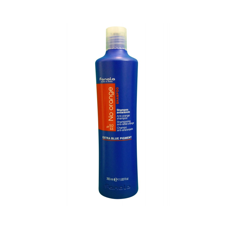 No Orange Anti-Orange Shampoo szampon niwelujący miedziane odcienie do włosów ciemnych farbowanych 350ml