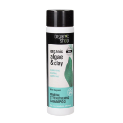 Organic Algae & Clay Strengthening Shampoo wzmacniający szampon do włosów 280ml