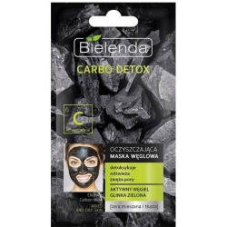 Carbo Detox oczyszczająca maska węglowa dla cery mieszanej i tłustej 8g