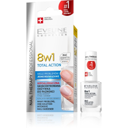 8in1 Total Action Nail Therapy Sensitive skoncentrowana odżywka do paznokci 12ml