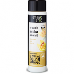 Organic Jojoba & Orchid Glowing Color Shampoo szampon do włosów farbowanych 280ml